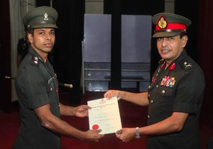 Certificate Awarding Ceremony of Pre-sessional English Language Course for Student Officers of Army School of Logistics KDU 9