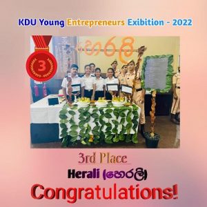 KDU Young entrepreneurs Exhibition 2022 - General Sir John Kotelawala Defence University KDU 32