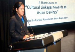 The Inauguration Ceremony of the Short Course on “Cultural Linkages towards an Asian Ideology”, General Sir John Kotelawala Defence University KDU 1